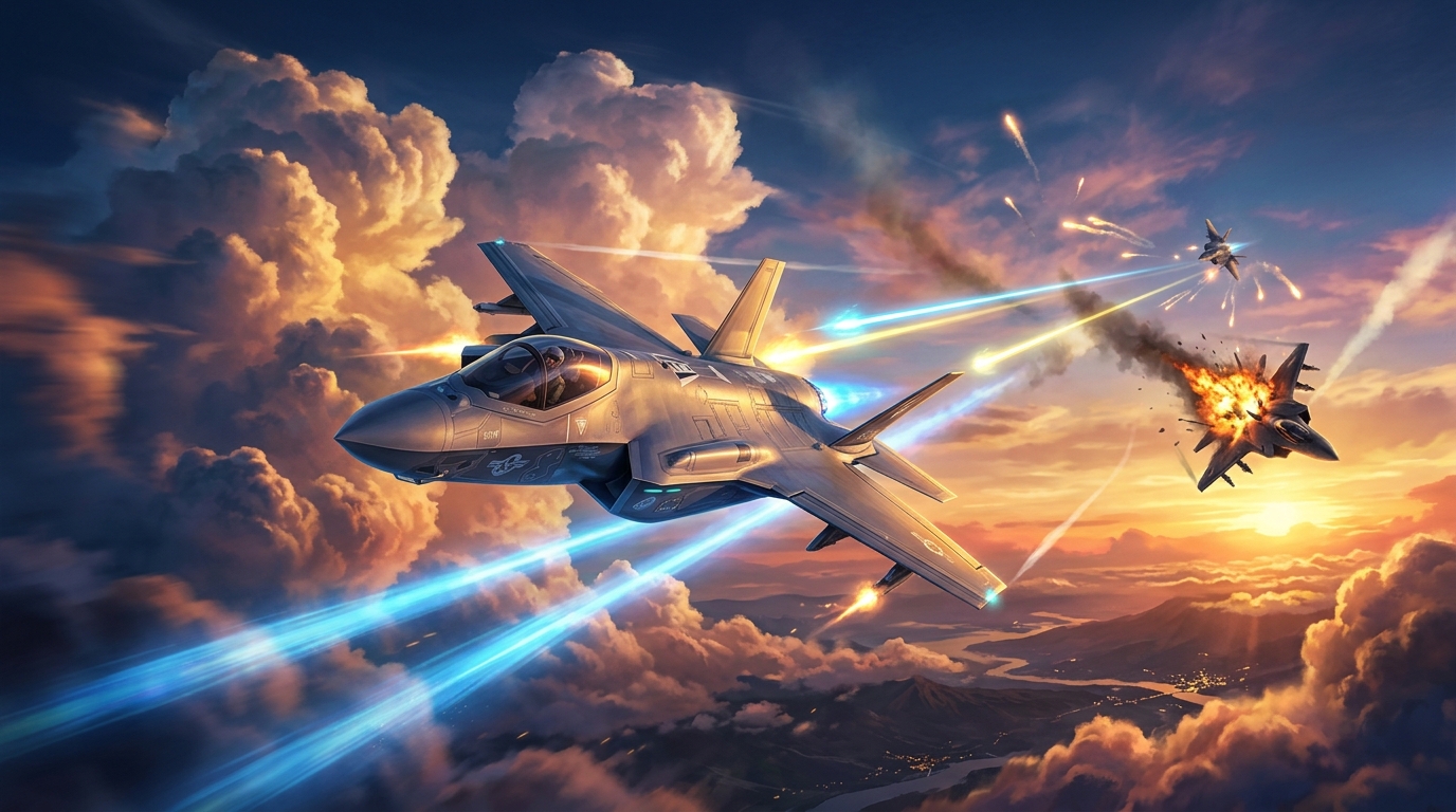 FLY SKY cinematic game artwork